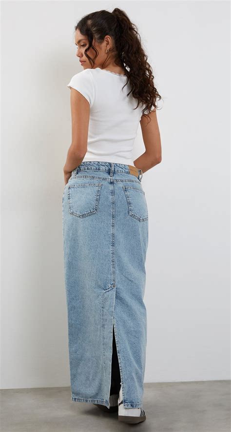 motel rocks denim skirt|Bleach Denim Skirt .